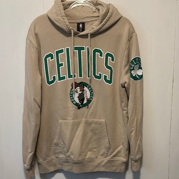 NBA Other - NBA Celtics Tan and Green Sweatshirt